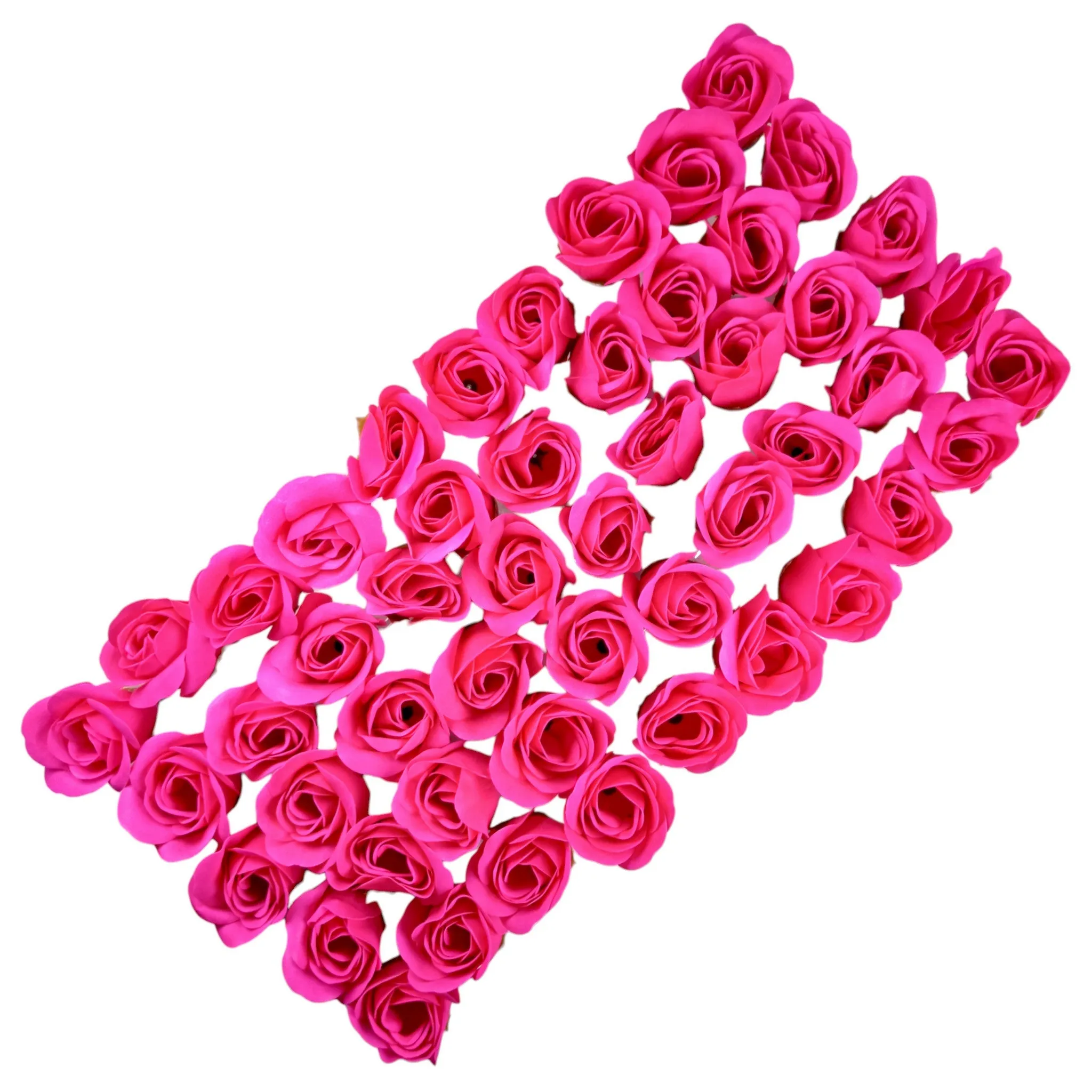 Decorative Rose Foam Flower Head For Decoration, Craft or Textile - Design 142