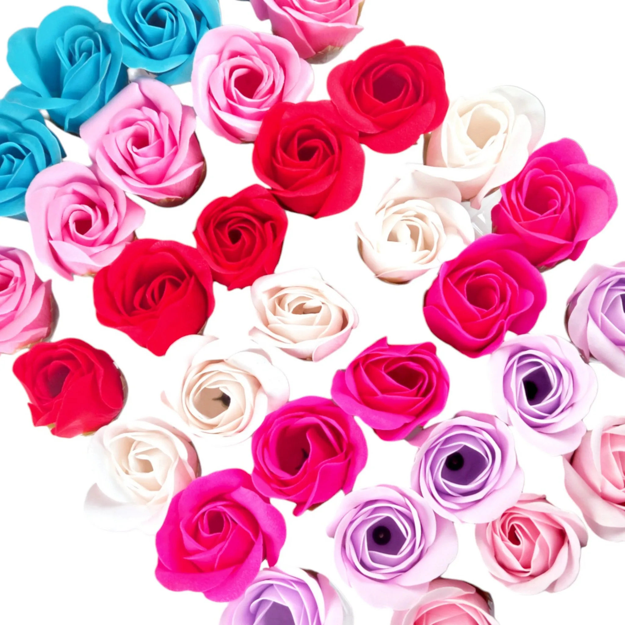 Decorative Rose Foam Flower Head For Decoration, Craft or Textile - Design 142