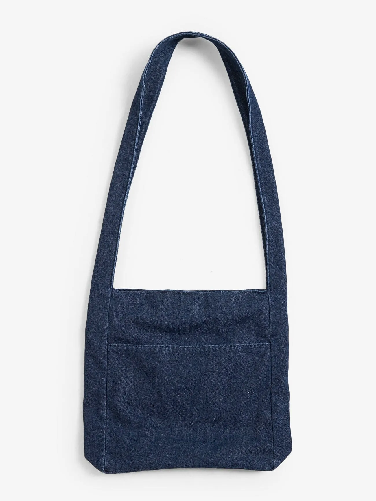 Denim Large Crossbody Bag - Indigo Rinse