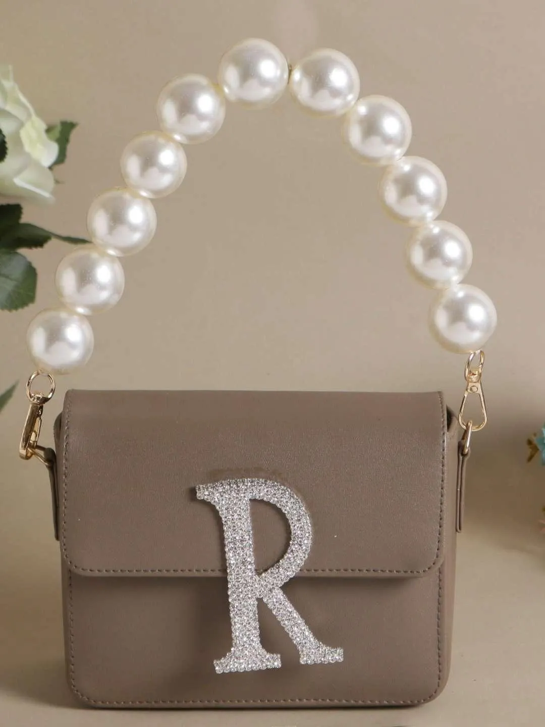 Designer New Initial Clutch Bag