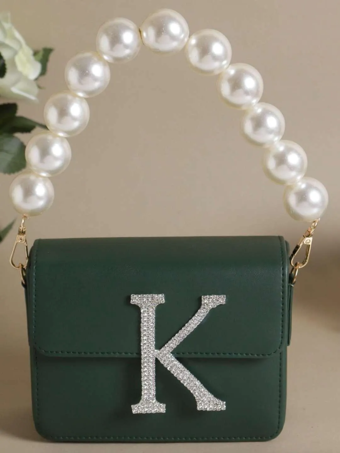 Designer New Initial Clutch Bag