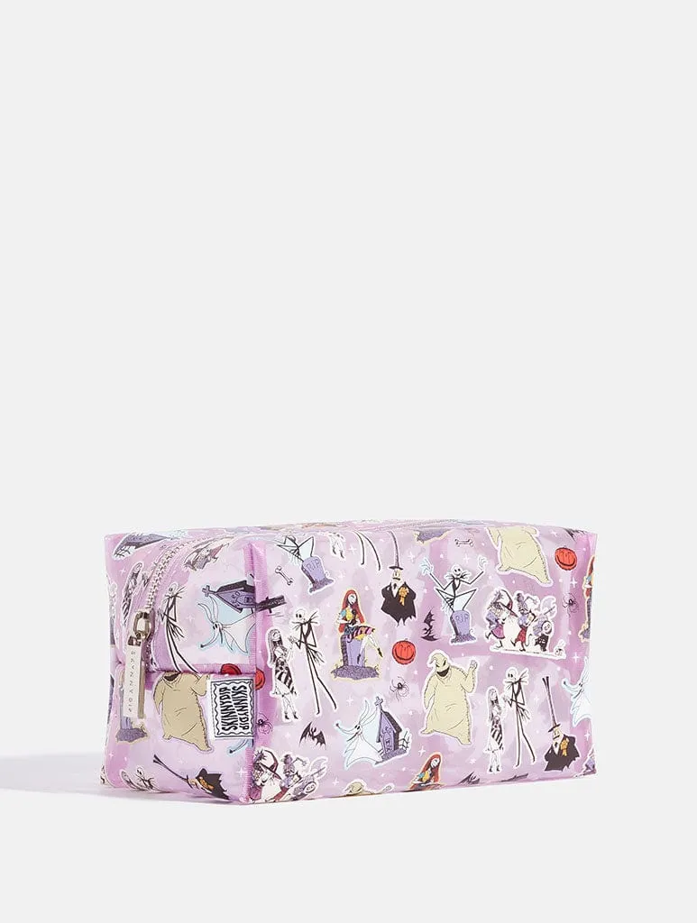 Disney Nightmare Before Christmas Halloween Town Makeup Bag