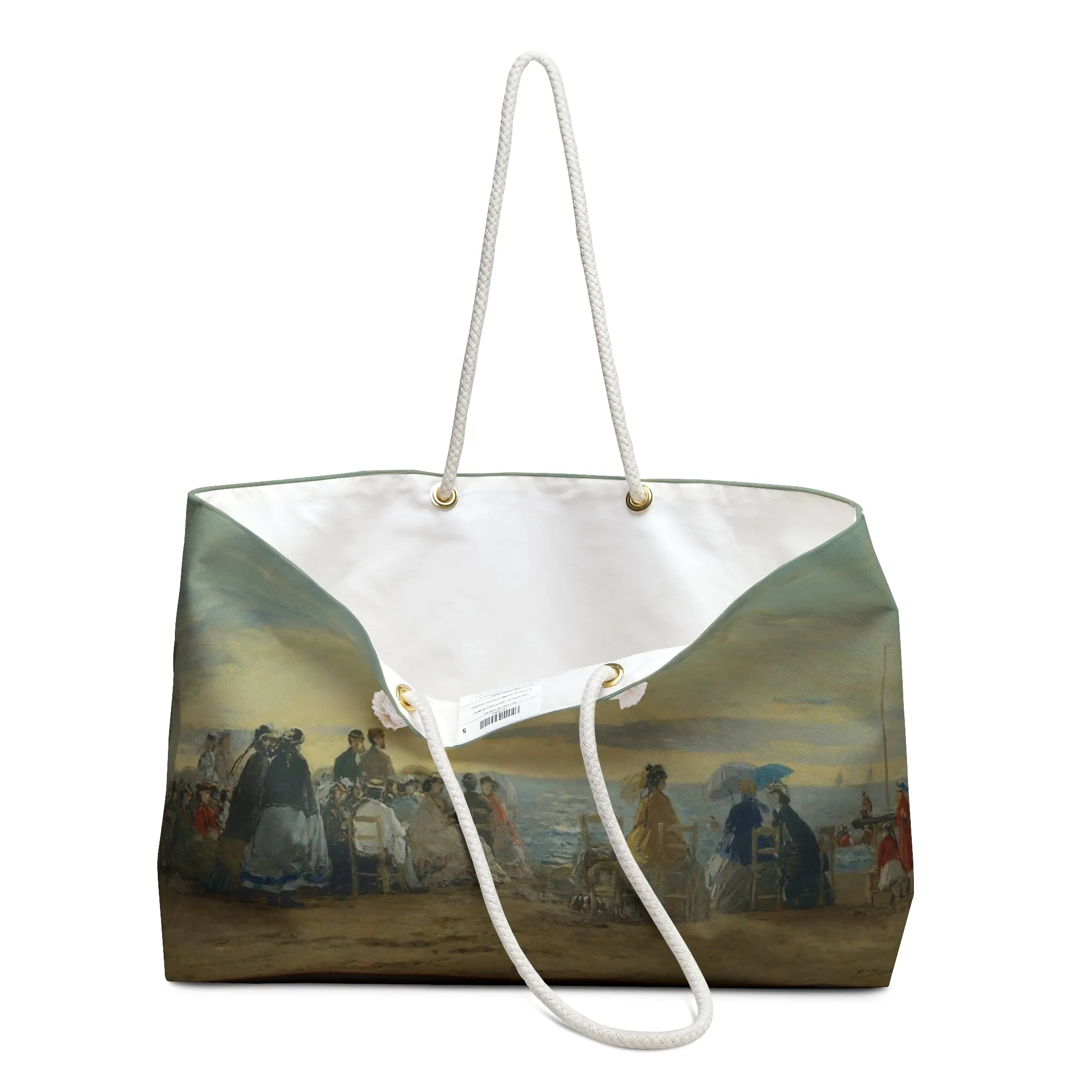 Escape with Eugene Boudin's Sunset Beach Tote