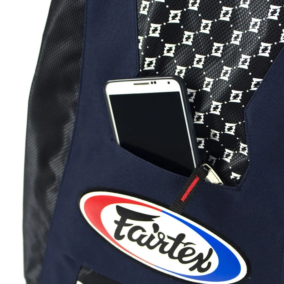 Fairtex BAG4 Navy Blue Rucksack Gym Bag