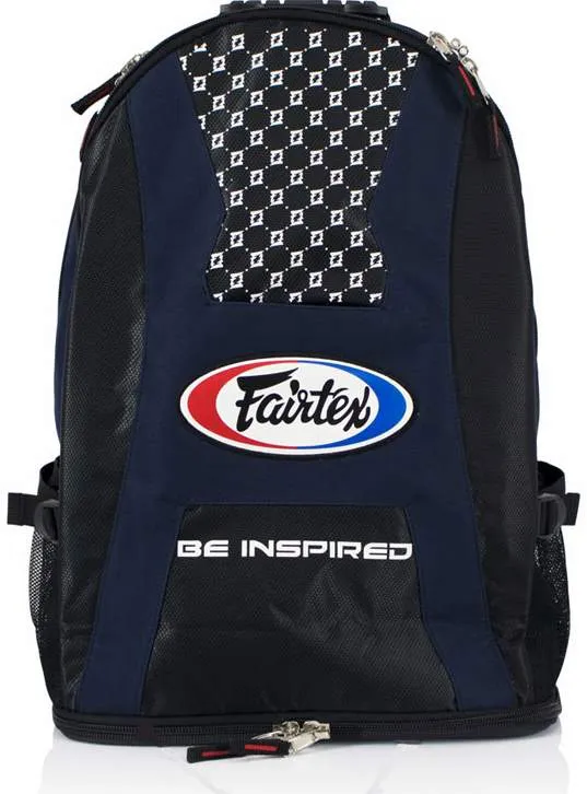 Fairtex BAG4 Navy Blue Rucksack Gym Bag