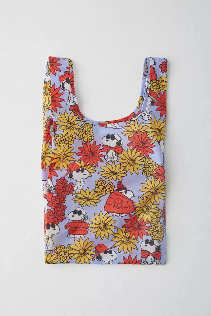 Floral Snoopy Standard Baggu