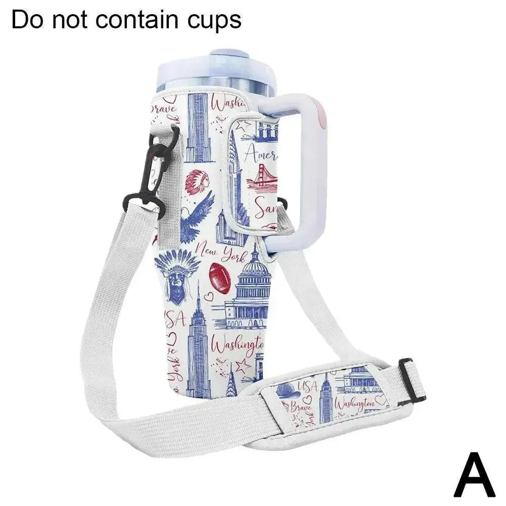 Floral Stanley Cup Carrier Bag (For 30 oz & 40 oz)