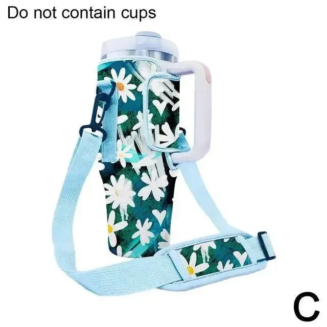 Floral Stanley Cup Carrier Bag (For 30 oz & 40 oz)