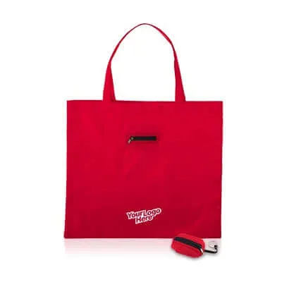 Fold Up Shopper Tote Bag