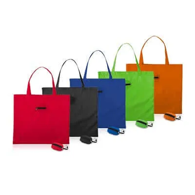 Fold Up Shopper Tote Bag