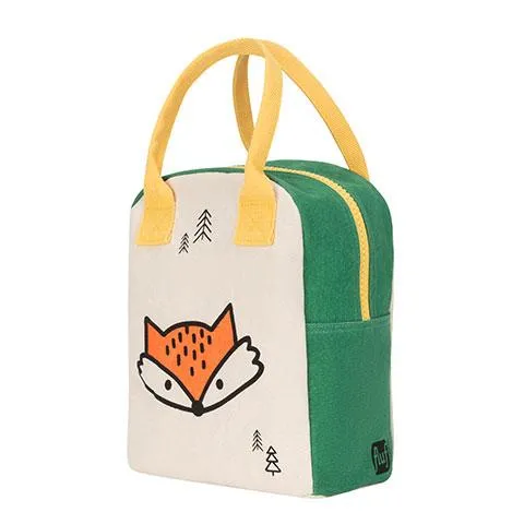 Fox Zippered Lunch Bag