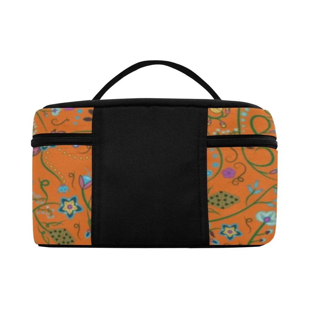 Fresh Fleur Carrot Cosmetic Bag/Large