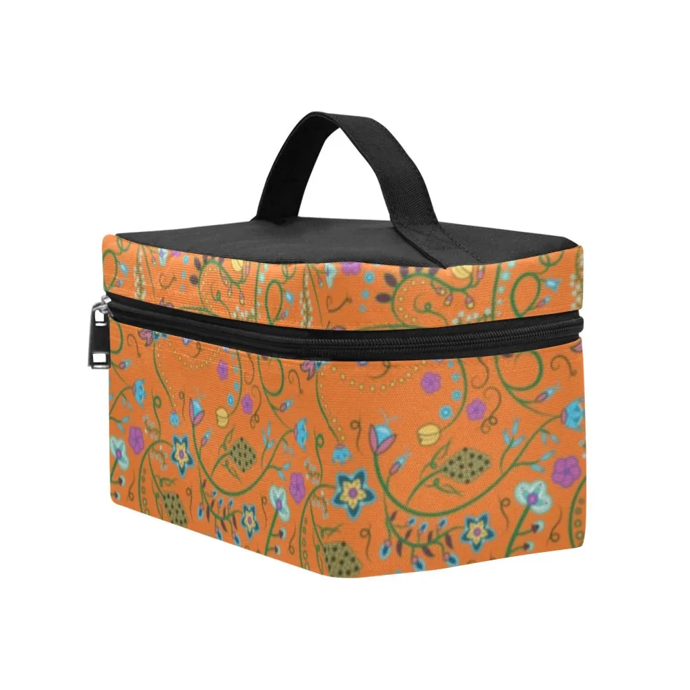 Fresh Fleur Carrot Cosmetic Bag/Large