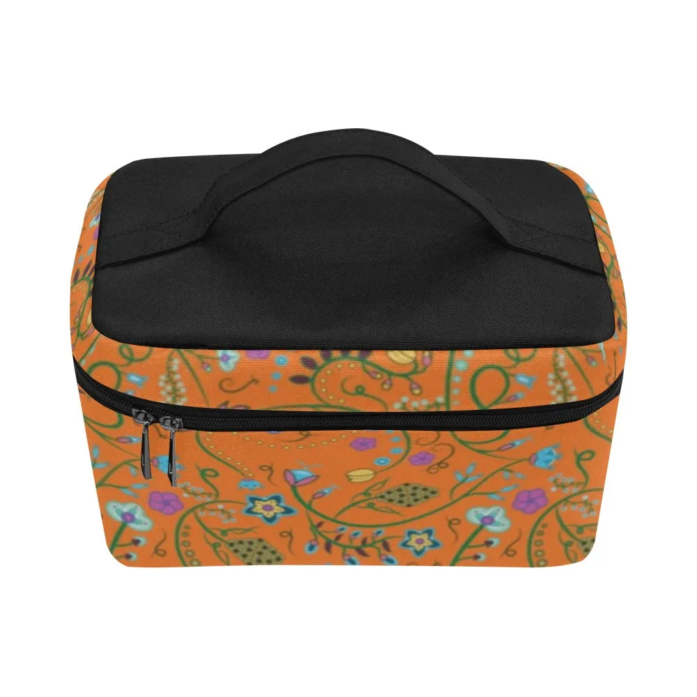 Fresh Fleur Carrot Cosmetic Bag/Large