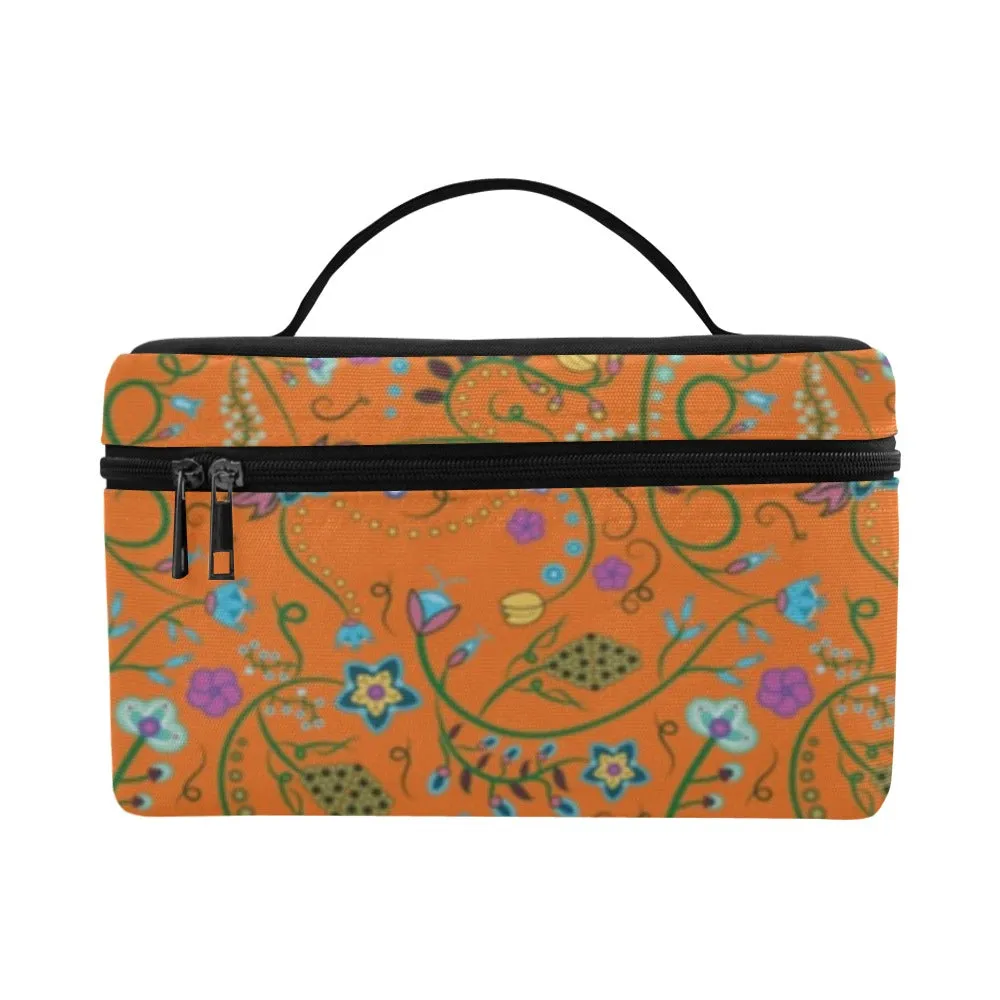 Fresh Fleur Carrot Cosmetic Bag/Large