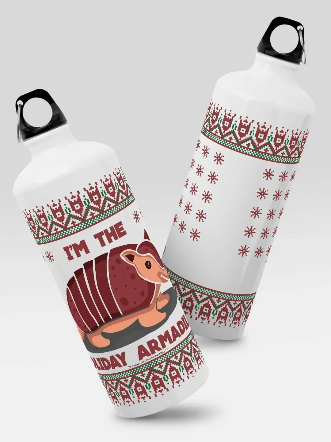 Friends Holiday Armadillo Sipper Bottle - Aluminium White 750 ml