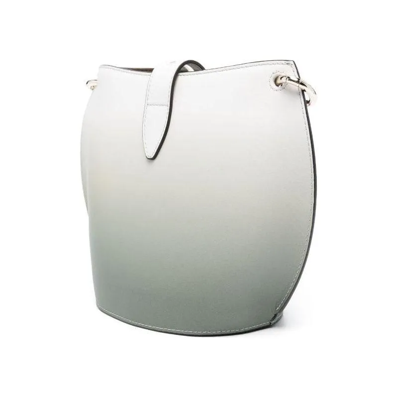 Furla Unica Mini Crossbody - Vitello Roma White and Gold