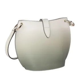 Furla Unica Mini Crossbody - Vitello Roma White and Gold