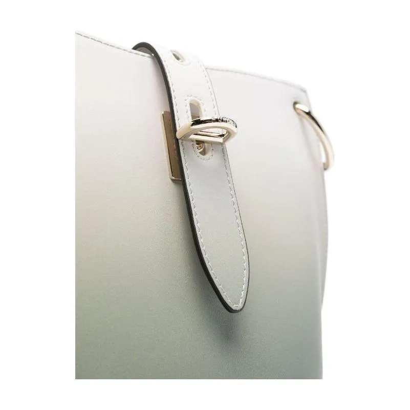 Furla Unica Mini Crossbody - Vitello Roma White and Gold