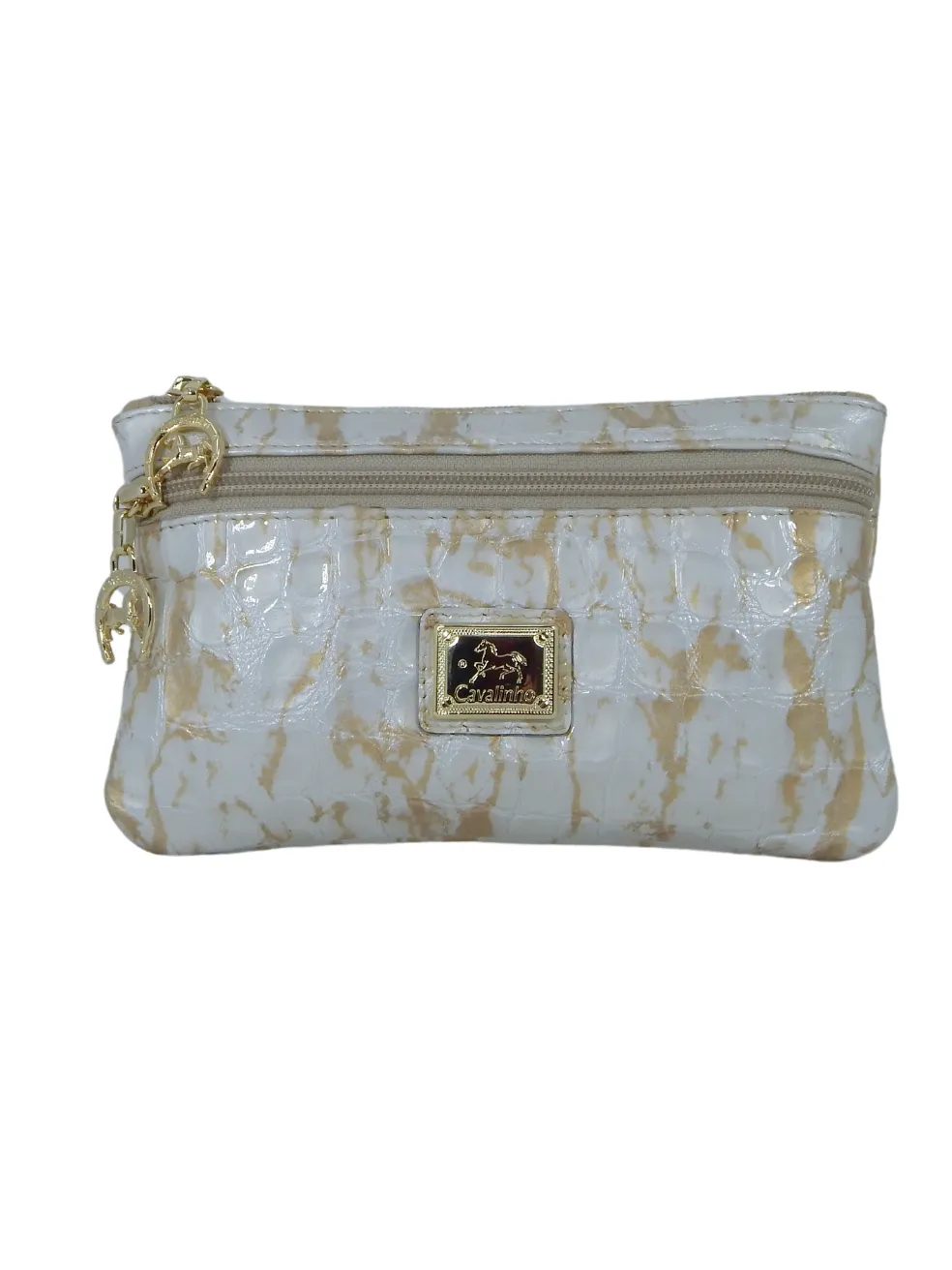 Gallop Patent Leather Cosmetic Case