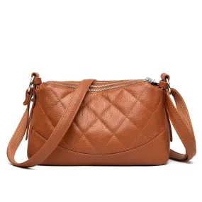 Genuine Leather Female Crossbody Bags