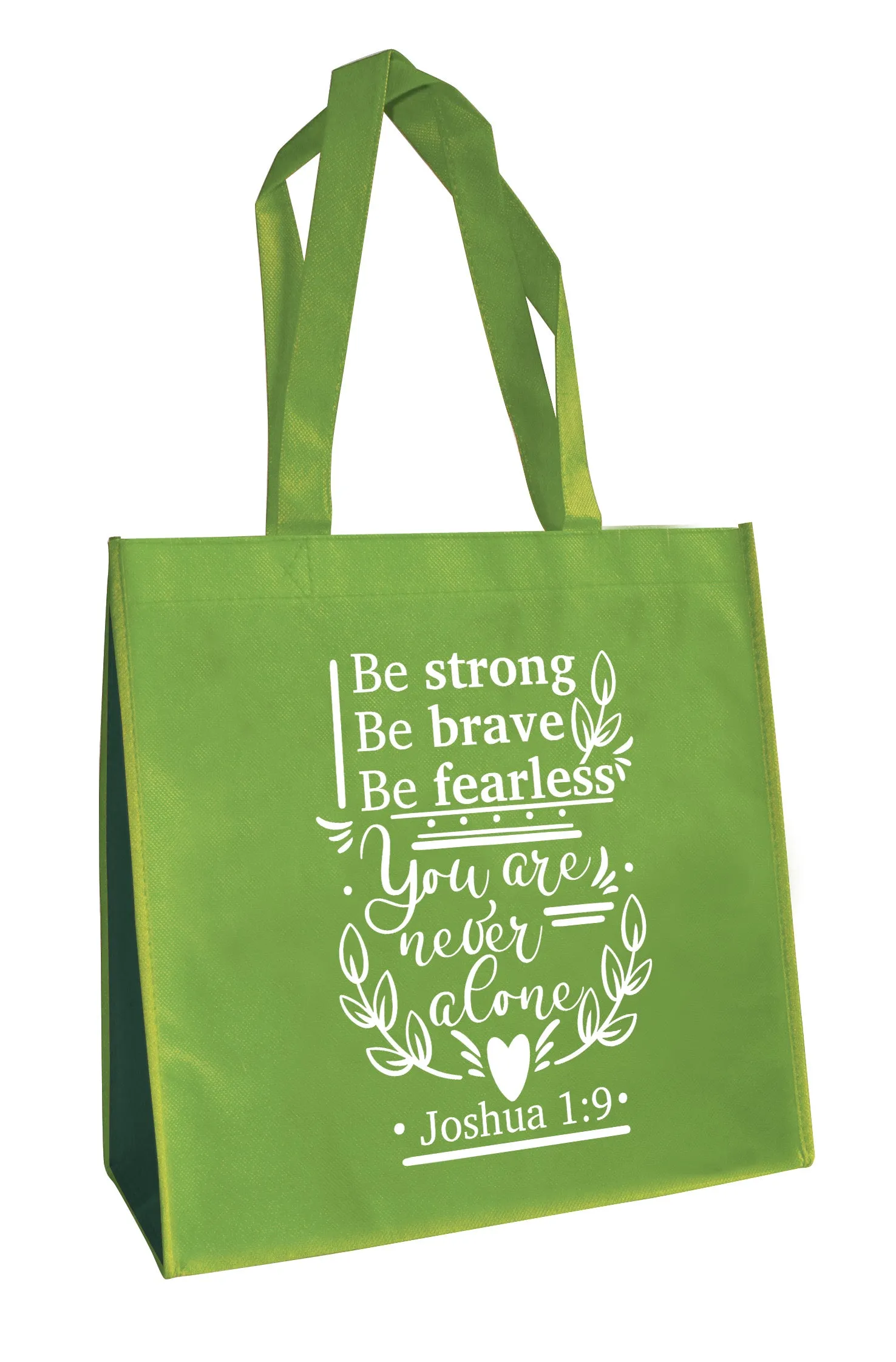 Green Eco Tote Bag - You are never alone