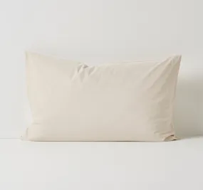 Halo Organic Cotton Standard Pillowcase White Sand