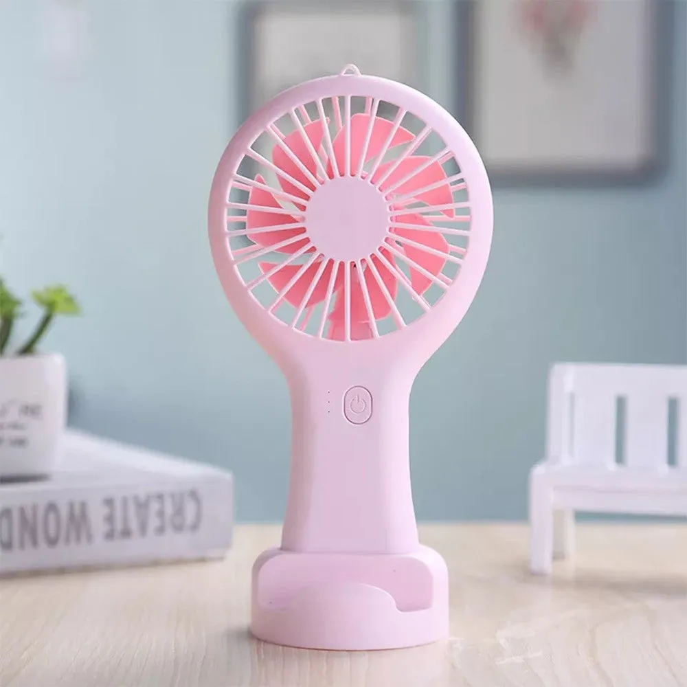 Handheld Fan Battery Operated USB Rechargeable