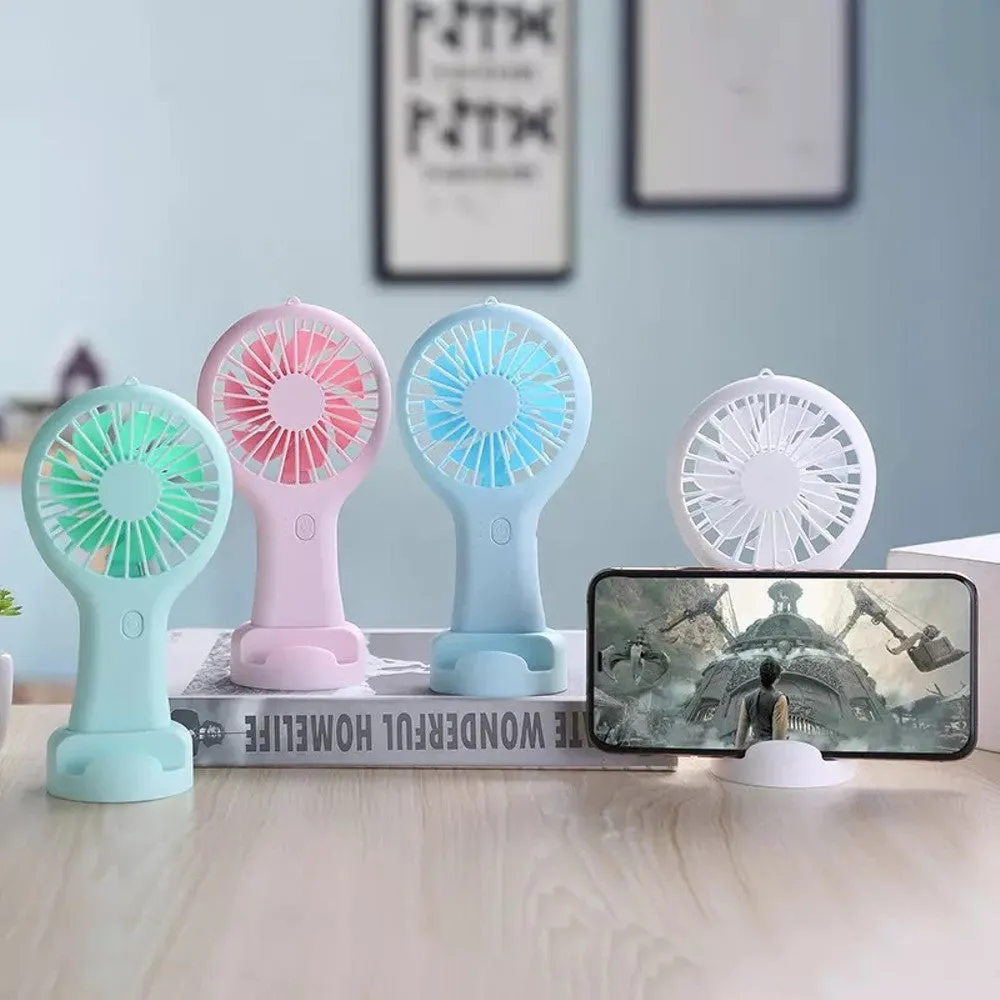 Handheld Fan Battery Operated USB Rechargeable