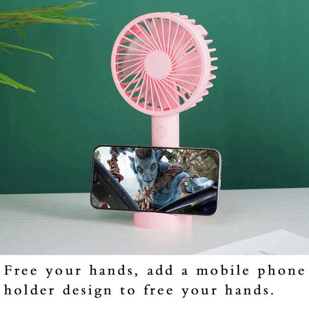 Handheld Fan Battery Operated USB Rechargeable