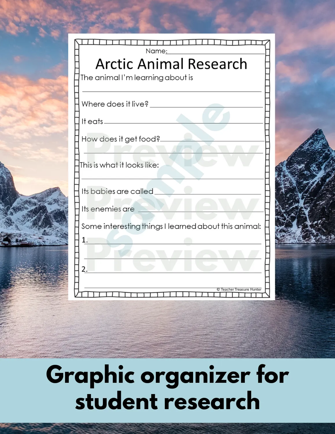 Harp Seal Arctic Animal Research Page for learning about Arctic animals