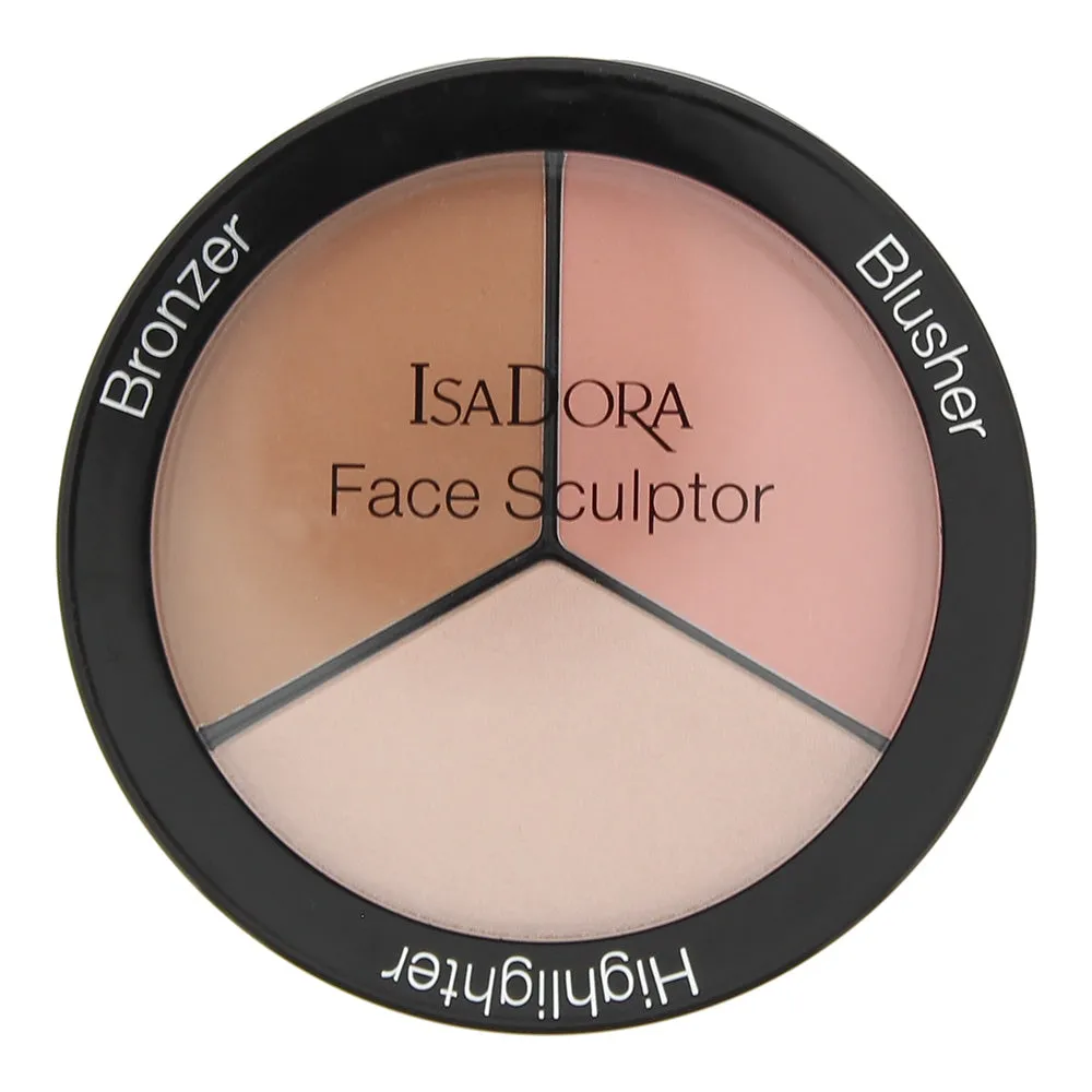 Isadora Face Sculptor Bronzer/Blusher/Highlighter 01 Warm Peach 18g