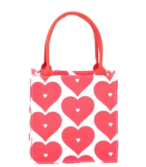 Itsy Bitsy Gift Bag - Red Hearts