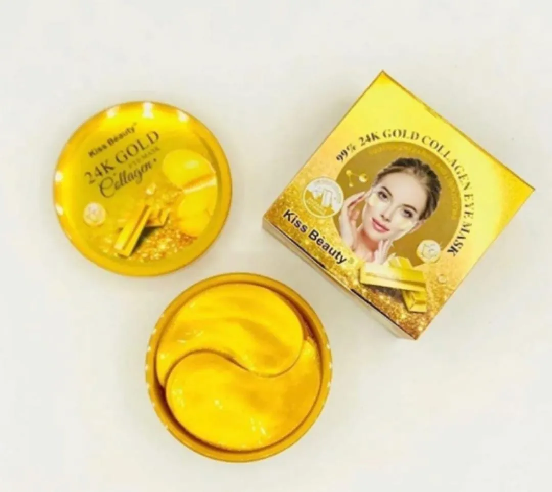 Kiss beauty 24k gold eye mask collagen good quality