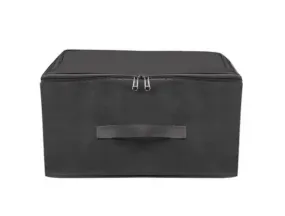 Large Clothes Storage Organizer black Bags (56x47x33cm, single piece)