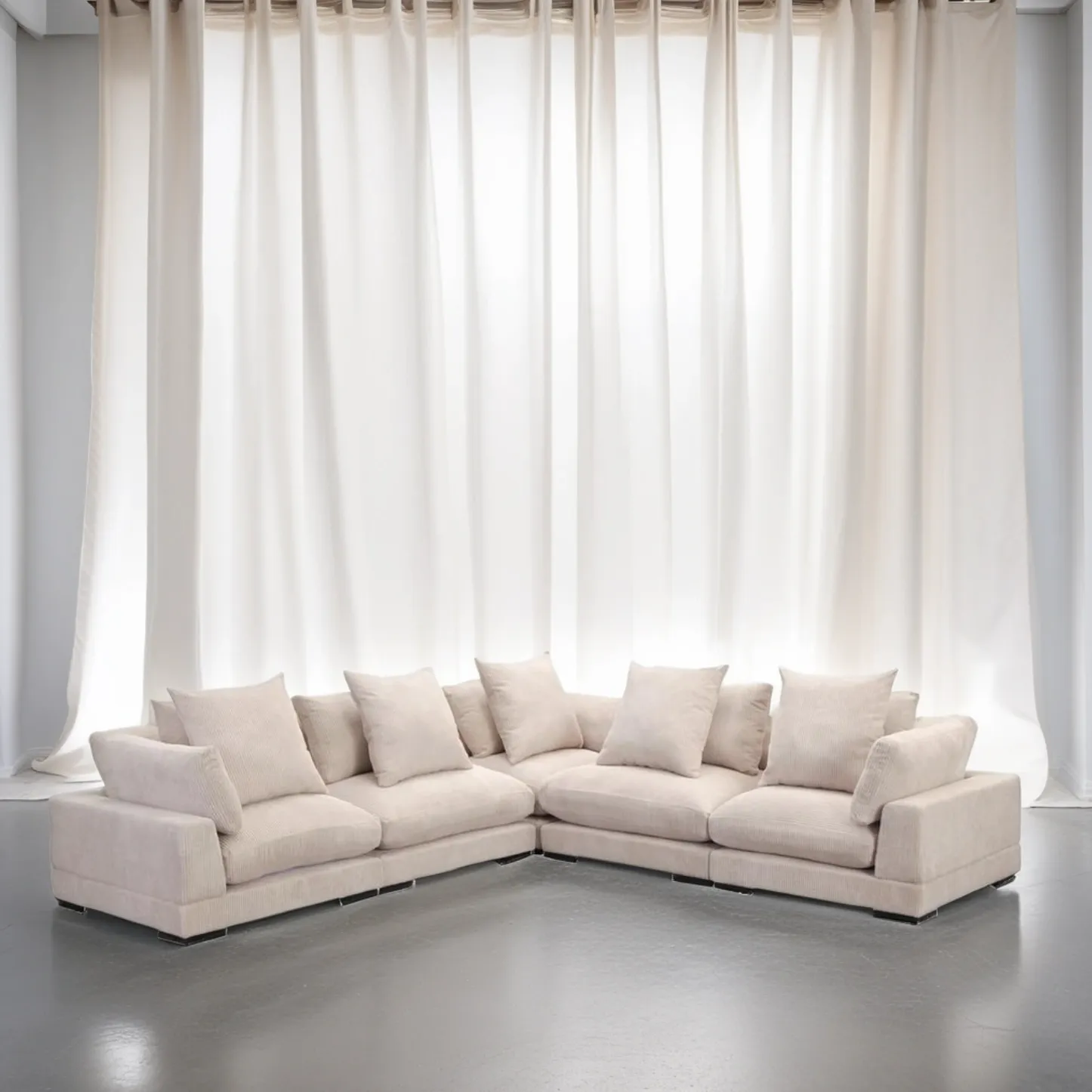 Le Milan |  Large Modern Opulent Italian Modular Sectional