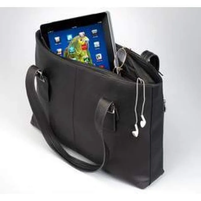 Leather Concealed Carry Portfolio Tote