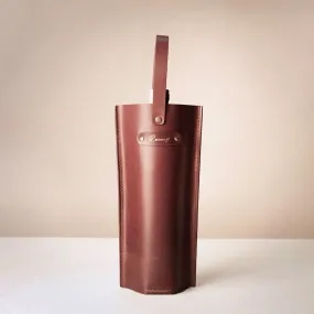 Leather Wine Bottle Carrier