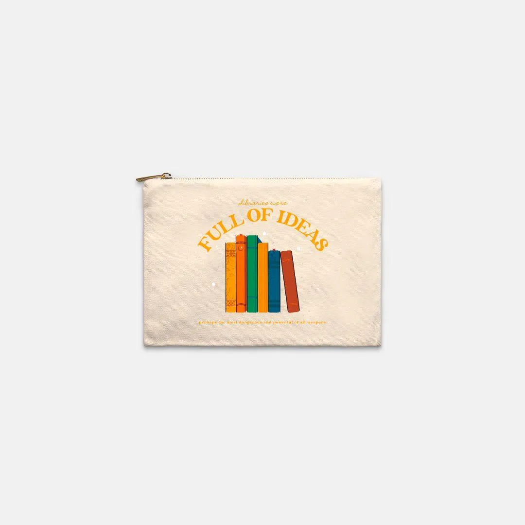 Libraries Were Full of Ideas Kindle Bag