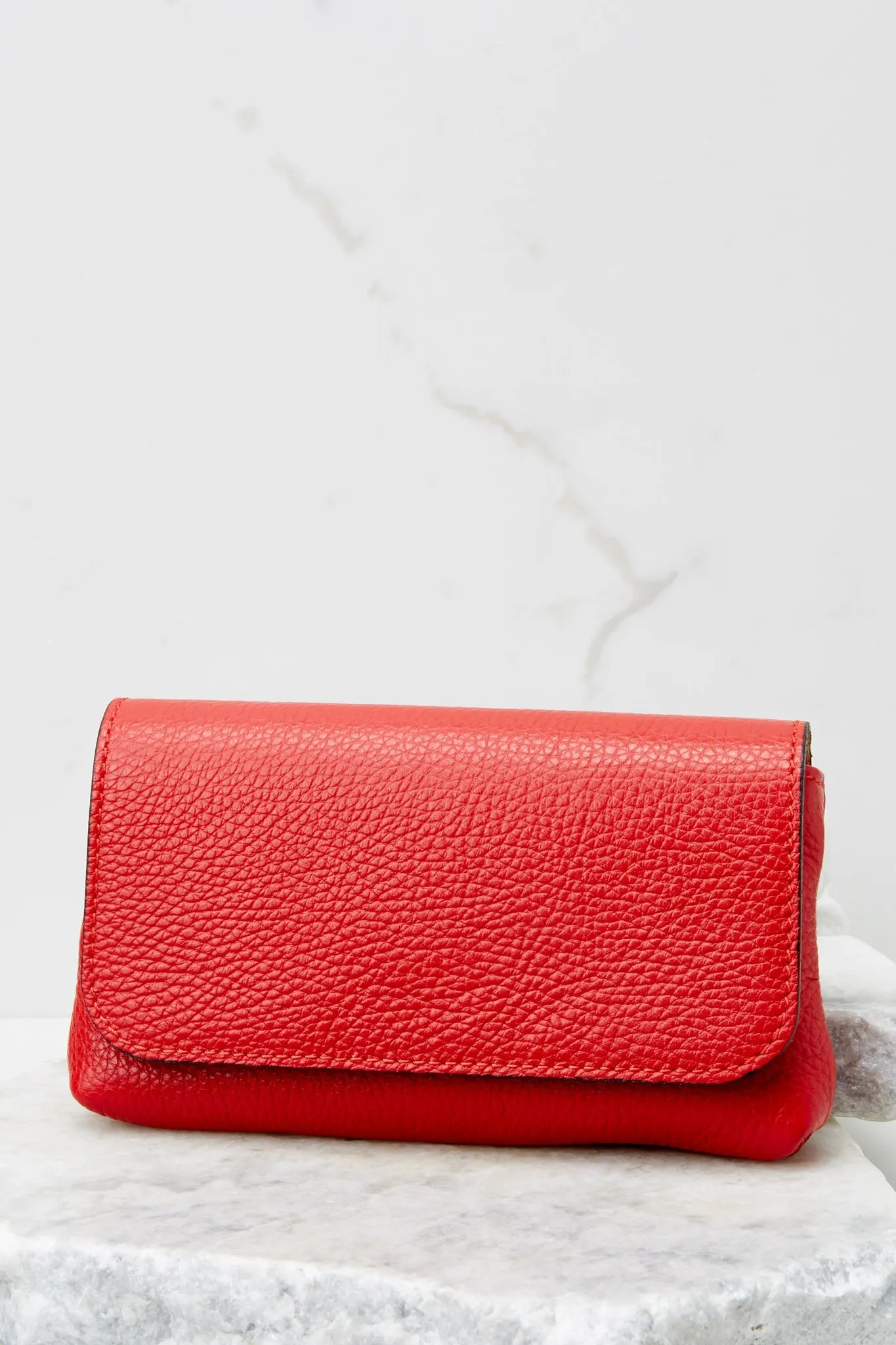 Little Lady Red Leather Bag