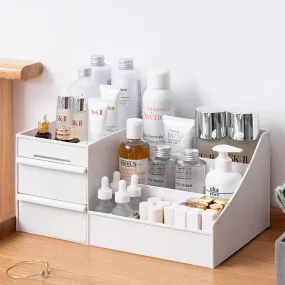 Makeup Desk Organizer With Drawers