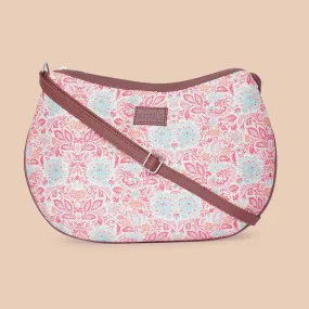 Mangalore Blossoms Structured Shoulder Bag