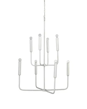 Mercer Chandelier White