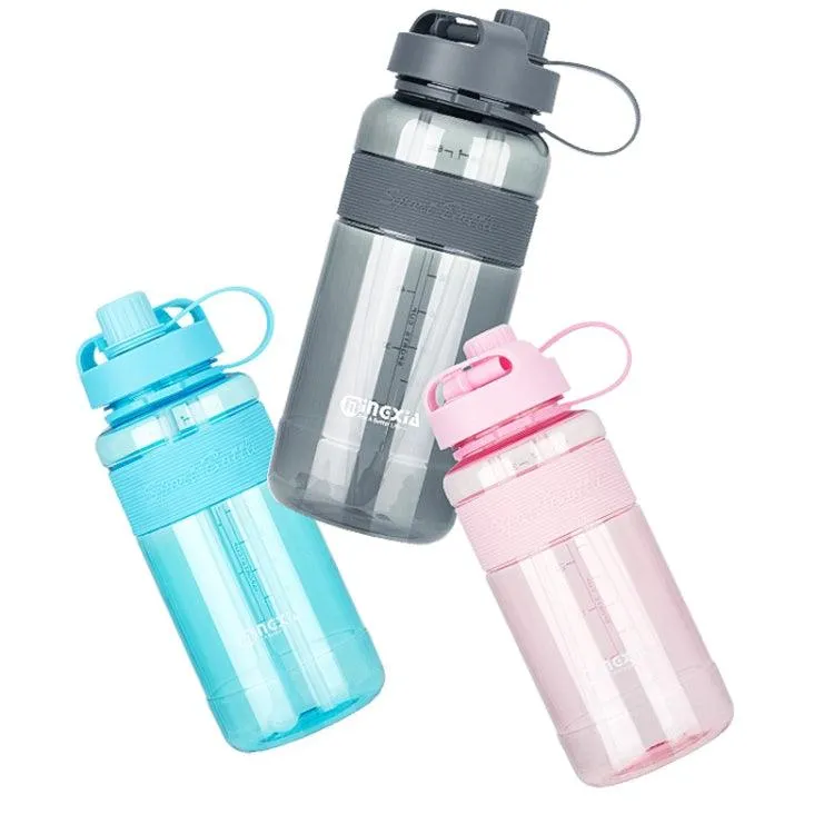 MINGXIA MXCP05 Versatile Outdoor Sports Water Bottle with Straw - Large Capacity and Leak-Proof Design