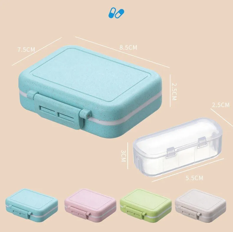 Mini Travel Pill Organizer Box