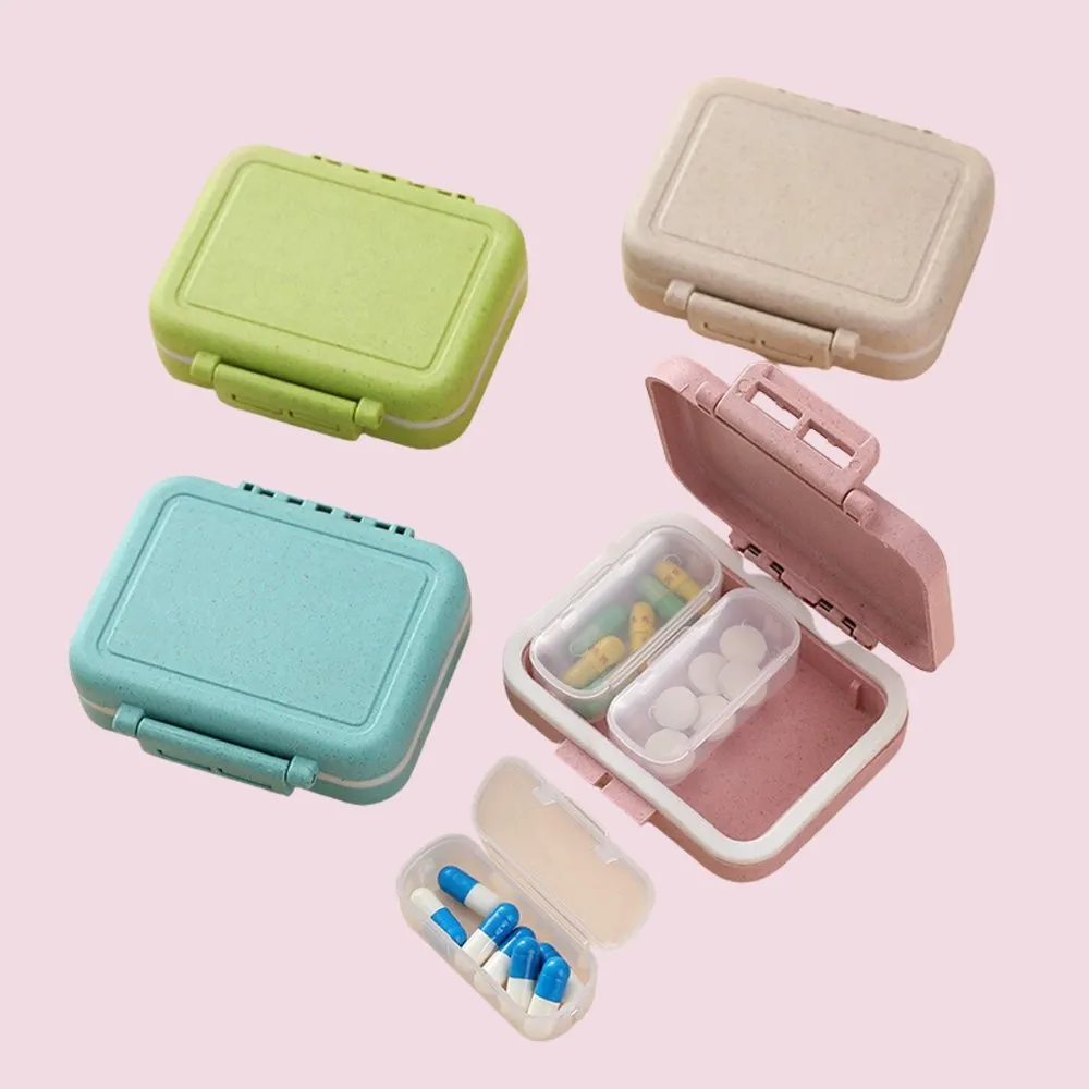 Mini Travel Pill Organizer Box