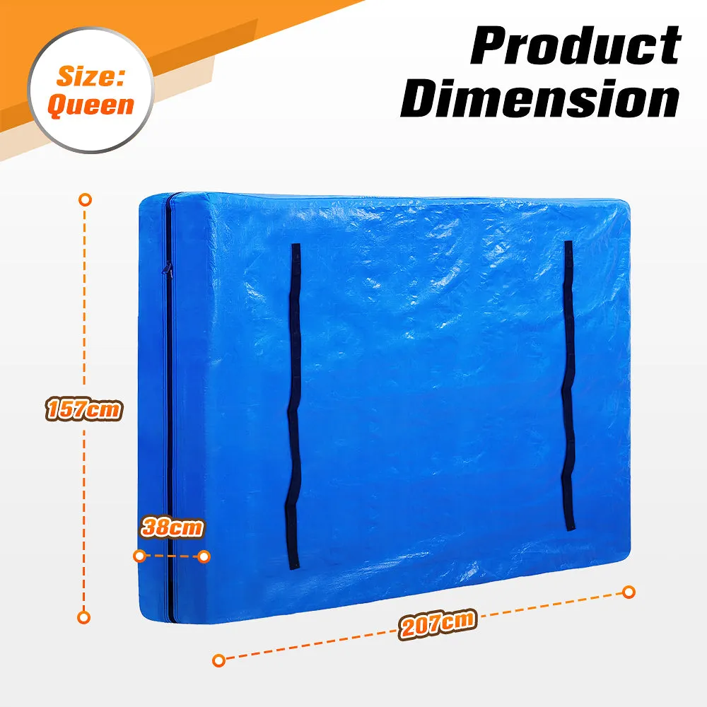 MOBI Mattress Bag Easy Moving Waterproof Protector Dust Cover Queen Size