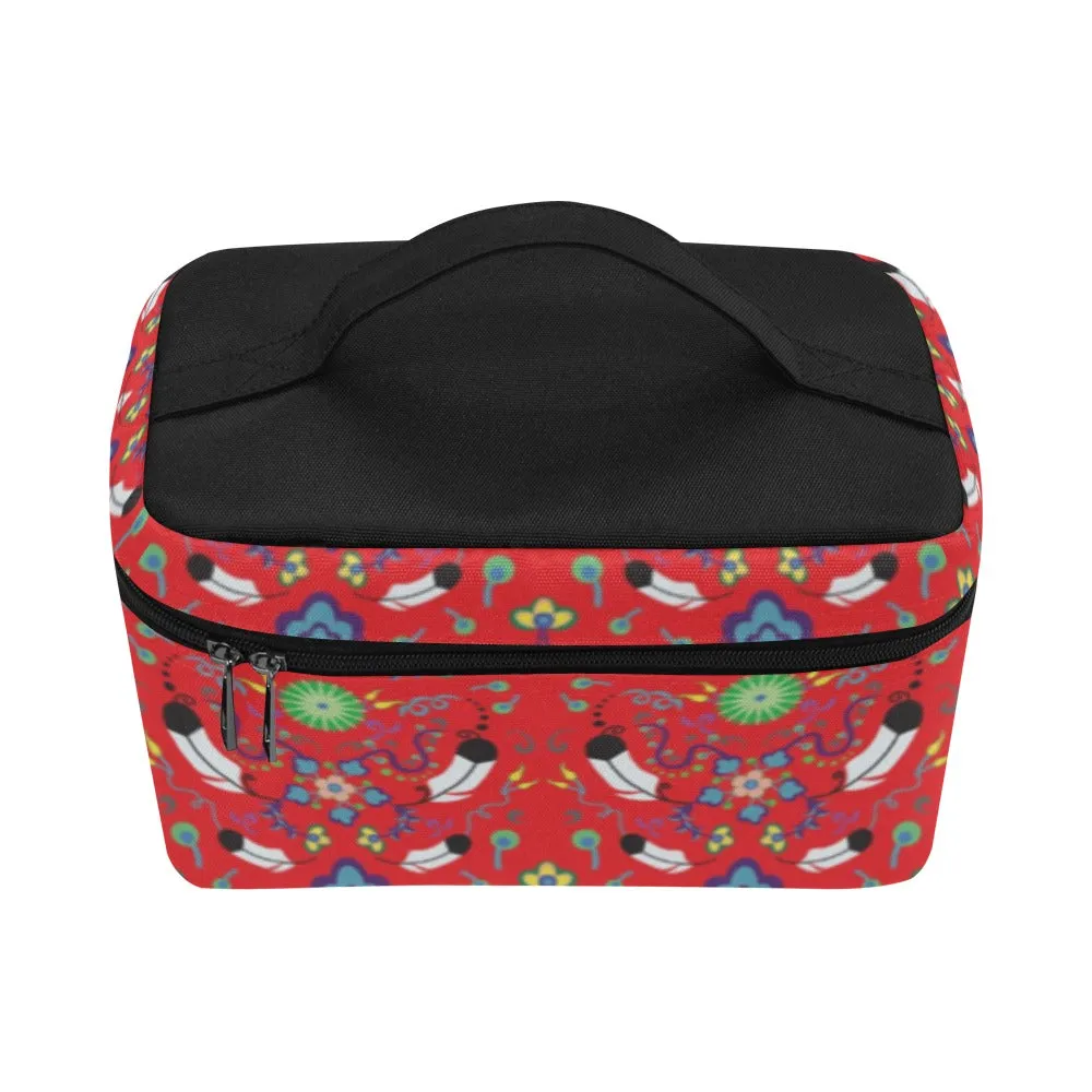 New Growth Vermillion Cosmetic Bag/Large