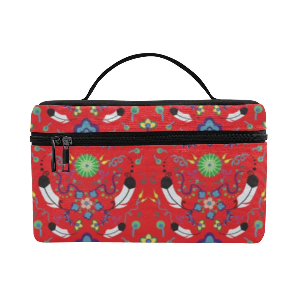 New Growth Vermillion Cosmetic Bag/Large