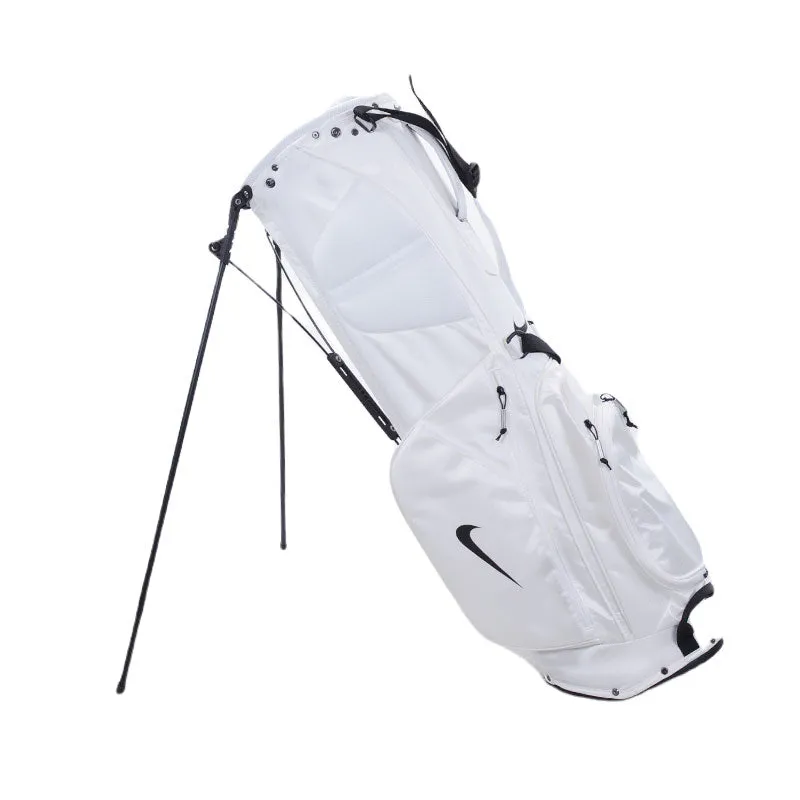 NIKE Sport Lite Stand Bag (White/Black)